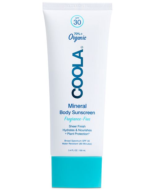 coola sunscreen fragrance free